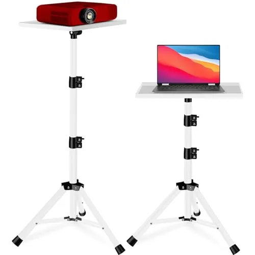 REHOSEUP Projector Stand (White)