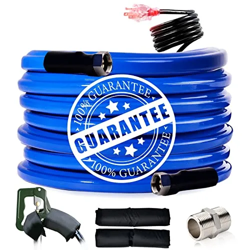 REHOSEUP Tuyau d'Eau Chauffant 23,6 m pour Camping-Car